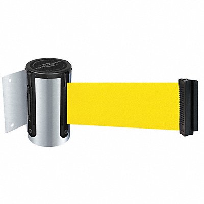 D0089 Belt Barrier Chrome Belt Yellow