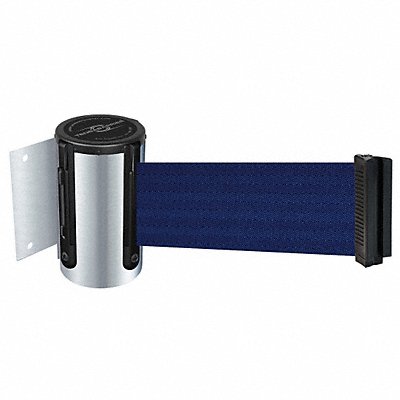 D0089 Belt Barrier Chrome Belt Blue