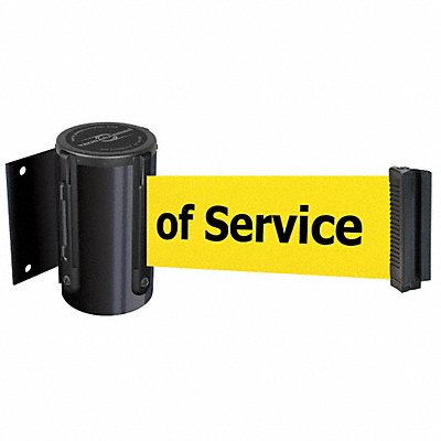 D0095 Belt Barrier Black Belt Color Yellow