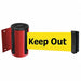 D0095 Belt Barrier Red Belt Color Yellow