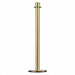 Urn Top Rope Post Satin Brass