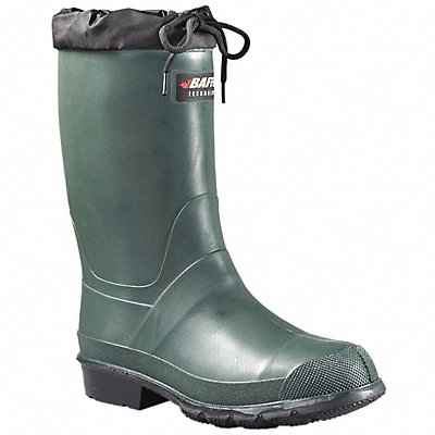 E7850 Rubber Boot Men s 9 Mid-Calf Green PR