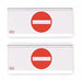 Double Sided No Entry Gate Signage