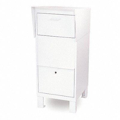 D0045 Courier Box White