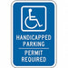 Handicapped Parking Sign 18 x 12 