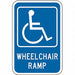 ADA Handicapped Parking Sign 18 x 12 