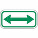 Arrow Supplemental Parking Sign 6 x 12 