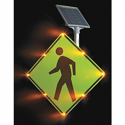 LED Traffic Sign Aluminum 30 x 30 