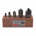 Countersink Set 5 PC 3 Fl 90 Deg Co