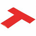 K3722 Floor Tape Red 2 inx6 in T PK100