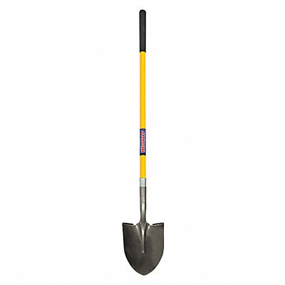 Round Point Shovel 48 In.Handle 14 ga.