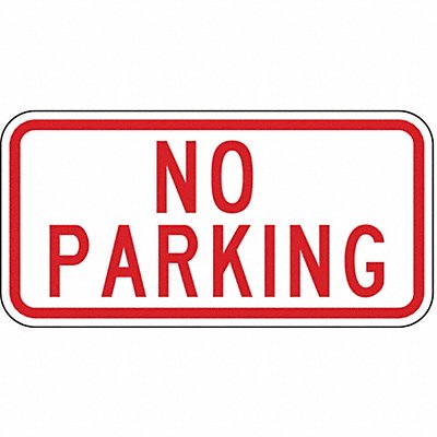 No Parking Sign 6 x 12 