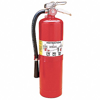 Fire Extinguisher Steel Red ABC