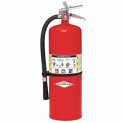 Fire Extinguisher Steel Red ABC