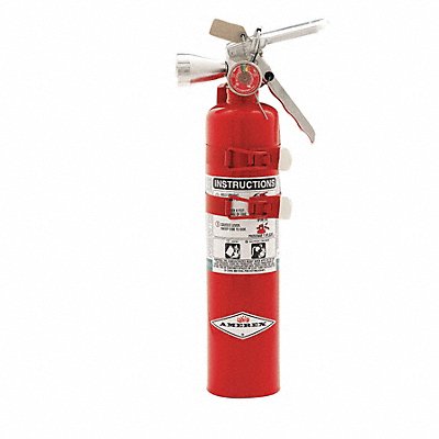 Fire Extinguisher Steel Red BC