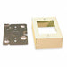 Shallow Device Box Ivory Steel Boxes