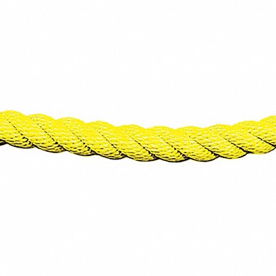 Barrier Rope 1-1/2 In x 6 ft Yellow