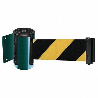 D0094 Belt Barrier Green Belt Yellow/Black