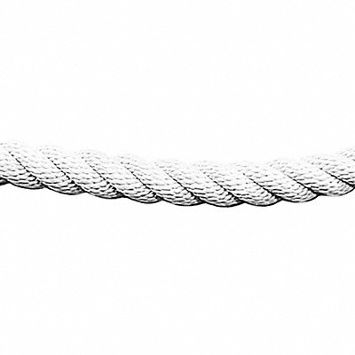 Barrier Rope 1-1/2 In x 6 ft White