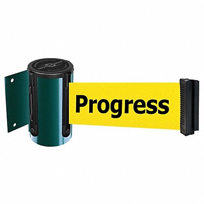 D0095 Belt Barrier Green Belt Color Yellow