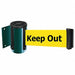 D0095 Belt Barrier Green Belt Color Yellow