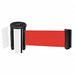 D0096 Belt Barrier Chrome Belt Color Red