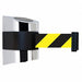 D0101 Belt Barrier Chrome Belt Yellow/Black