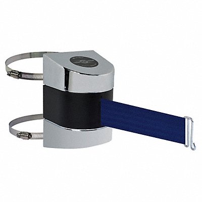 D0107 Belt Barrier Chrome Belt Color Blue