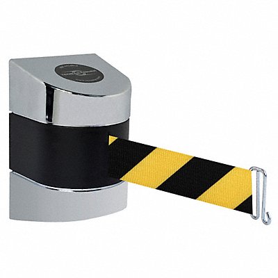 Belt Barrier Chrome Belt Yellow/Black