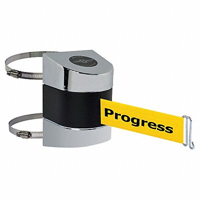 D0108 Belt Barrier Chrome Belt Color Yellow