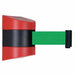 D0103 Belt Barrier Red Belt Color Green