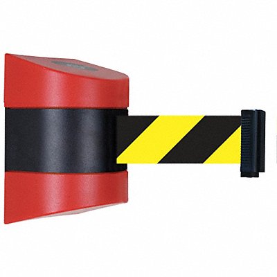 D0103 Belt Barrier Red Belt Yellow/Black