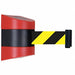 D0103 Belt Barrier Red Belt Yellow/Black