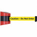 D0104 Belt Barrier Red Belt Color Yellow