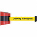 D0104 Belt Barrier Red Belt Color Yellow