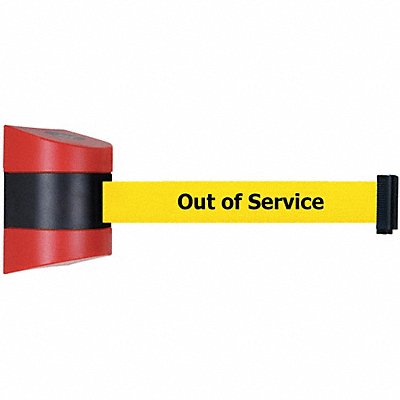 D0117 Belt Barrier Red Belt Color Yellow