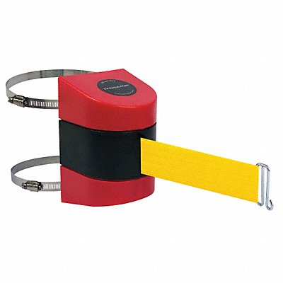 D0109 Belt Barrier Red Belt Color Yellow