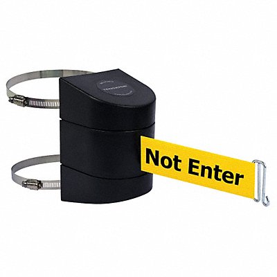 D0111 Belt Barrier Black Belt Color Yellow