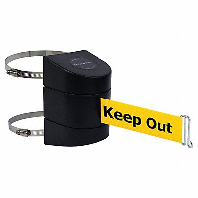 D0111 Belt Barrier Black Belt Color Yellow