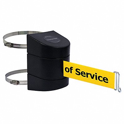 D0111 Belt Barrier Black Belt Color Yellow