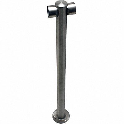 Adapta-Rail Center Post Satin Stainless