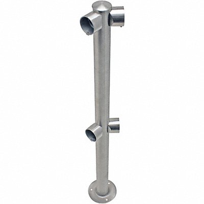 Adapta-Rail Angle Post Polished Chrome