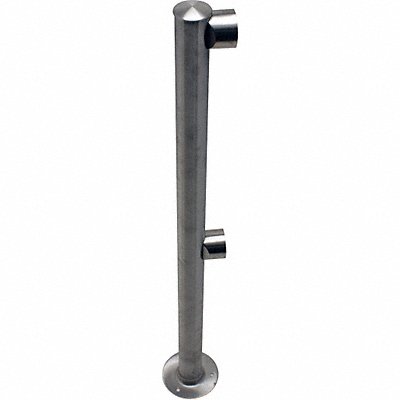 Adapta-Rail End Post Satin Stainless