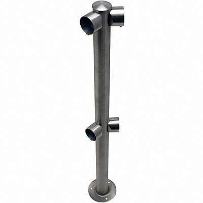 Adapta-Rail Angle Post Satin Stainless