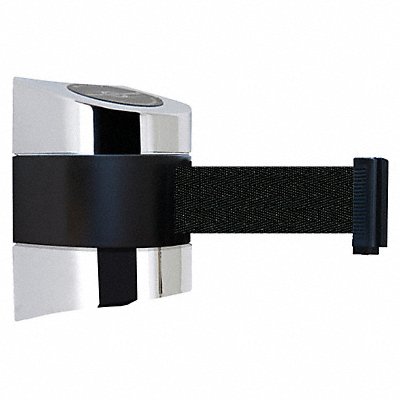 D0114 Belt Barrier Chrome Belt Color Black