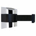 D0114 Belt Barrier Chrome Belt Color Black