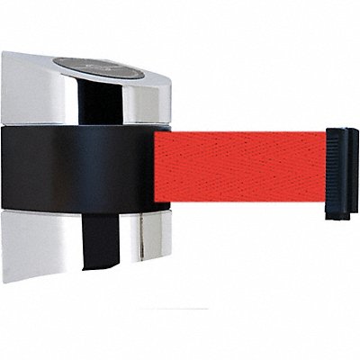 D0127 Belt Barrier Chrome Belt Color Red