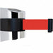 D0127 Belt Barrier Chrome Belt Color Red