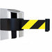 D0127 Belt Barrier Chrome Belt Yellow/Black