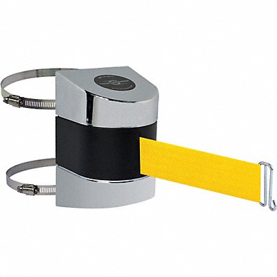 D0134 Belt Barrier Chrome Belt Color Yellow